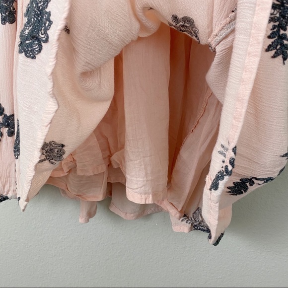 Free People Pink Gauze Emma Swing Dress - Picture 15 of 16